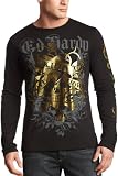 ED HARDY Men's Love Kills Slowly Graphic Crew Neck T-Shirt
