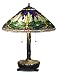 Yellow Dragonfly Tiffany Lamp - Library Base