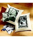 Personalized Photo Accent Pillow - Antique Border
