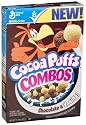Cocoa Puffs Combos, Chocolate And Vanilla, 11.7-Ounce Boxes (Pack of 4)