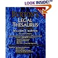 Burton's Legal Thesaurus, 3rd Edition