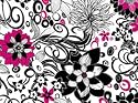 By the Yard Marie Osmond Fuchsia Floral Quilt Fabric