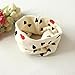 Yoyorule Autumn Winter Boys Girls Collar Baby Scarf Cotton O Ring Neck Scarves (Beige)