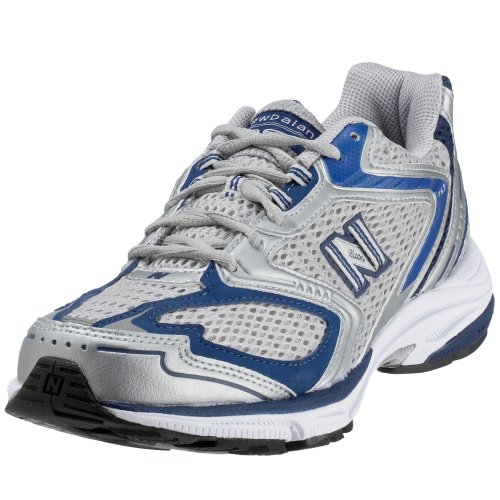 New Balance Men's Silver/Blue Trainer