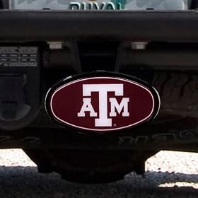 Texas A&M Aggies Domed Logo Plastic Hitch Cover