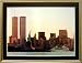 World Trade Center Print Framed & Double Matted 24x31