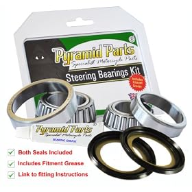Kawasaki VN1500 L/R 2003 to 2004 Steering Head Bearings & Seals
