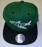 New York Jets Mitchell & Ness Throwback Vintage Snap back Hat