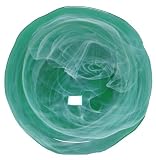 Colorful Recycled Art Glass Emerald Green Large Lip Bowl 15.5"D