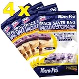 4 x Micro Pro Large Vacuum Storage Bags 55cm x 90cm New