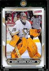 2007 Upper Deck Victory #8 Marc-Andre Fleury Penguins Hockey Card - Mint Condition - Shipped In Protective Display Case !