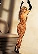 Bodysuit Diam.Fishnet (Black-One Size)