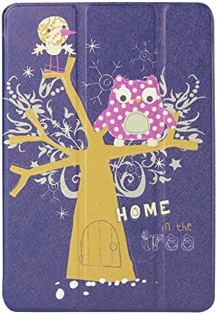 VanDay Carton Owl&Bird Pattern Case Smart Cover for Apple iPad Mini with Retina Display Auto Wake / Sleep Ultra Slim