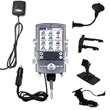 Car / Auto Multi Adapter Mount Holder GPS Navigation Kit for the PalmOne Tungsten T with built in charger - Gomadic Brand