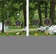 4 Assorted: Stained Glass Hanging Decorations 4 Assorted: Stained Glass Hanging Decorations