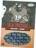 Chris Henry Autographed/Hand Signed Football Card (2007 Sage Old School Arizona #OS-12)