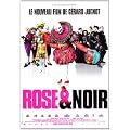 Rose et noir