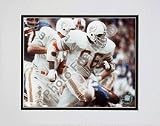 Larry Little Running Double Matted 8 X 10 Photograph (Unframed)