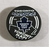 Toronto Maple Leafs Team Logo Hockey Puck