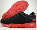 Reebok Alife ERS 5000 II - Retro Sport Mens Shoes Black Red