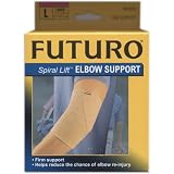 Futuro Spiral Lift Elbow Support, Large (11-12 inches), One Support