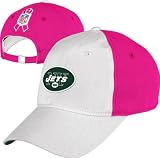 Reebok New York Jets Breast Cancer Awareness Women's Slough Adjustable Hat Adjustable
