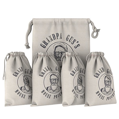 Grandpa Gus's Natural Mice Repellent Pouches - Non-Toxic Mouse Trap Alternative Deterrent - 4 Pack