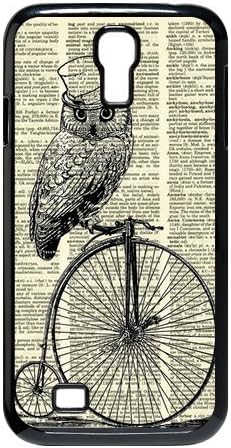 Different Style Custom Personalized Dictionary Hipster Owl Vintage Retro SamSung Galaxy S4 Case Dictionary Owl Cover Galaxy S4 I9500