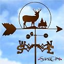 DEER WILDLIFE Weathervane