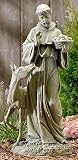 25.5" Josephs Studio Saint Francis With Horse Garden Statue