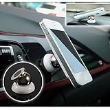 New YIKE Universal Magnetic Cell Phone Holder Car Mount - Dashboard Phone Holder - Rotatable - Great for Any iPhone, Samsung Galaxy, HTC, Smartphone