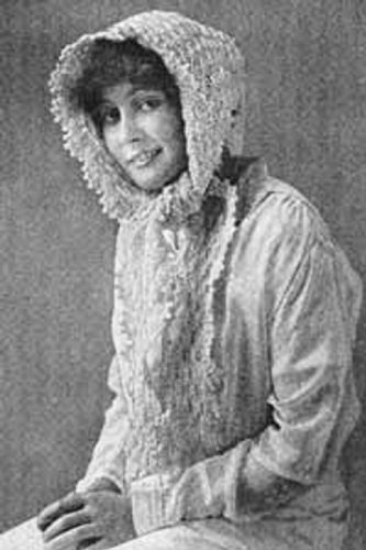 NUBIA SCARF - Vintage 1916 Crochet Pattern - 
