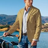 (エディー・バウアー) Eddie Bauer デザートクロストラベル2ボタンブレザー (エディー・バウアー) Eddie Bauer デザートクロストラベル2ボタンブレザー