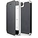 elago iPhone SE case, [Leather Flip][Jean Indigo] - [Handmade][Screen Protection][Premium Hybrid Construction] - for iPhone SE/5/5S