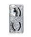iPhone 6 Plus Case,Eyelash Bling Bling?Hard Case Cover for Apple iPhone 6 Plus 5.5 Inch-Silver