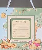 Winnie the Pooh ribbon Hanging Birth Announcement Picture Frame