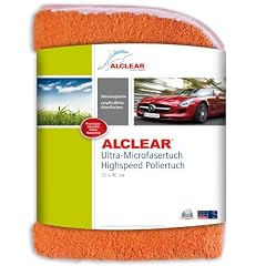Alclear 822203H Anti-Hologrammtuch Highspeed 50 x 40 cm orange perfekt f�r Auto, Motorrad, Boot