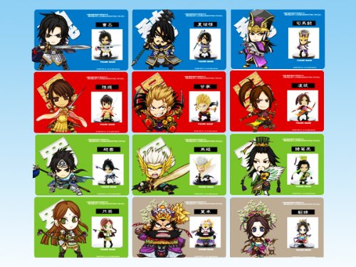 真・三國無双5 英傑ミニフィギュアvol.2 無双乱舞 ゲーム 戦闘 究極 コーエー（全１２種フルコンプセット）