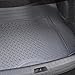 MotorTrend® Heavy Duty Premium Rubber Cargo Mat Trimmable Trunk Liner for Trucks and Sedans Multi Size X-Large (Beige)