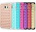 Galaxy S6 Edge Plus Case, Style4U Studded Rhinestone Crystal Bling Hybrid Armor Case Cover for Samsung Galaxy S6 Edge Plus / S6 Edge + with 1 Style4U Stylus [Rose Gold/Grey]