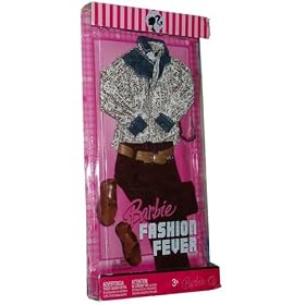 Barbie Fashion Fever Ken Doll's Western Outfit Cloth Assortment Set L3386 with Long Sleeve Shirt,... by Barbie