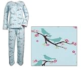The Cat's Pajamas Birds Ultra-Soft Women's Knit Pajama Set medium