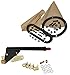 American Shifter 342900 Shifter Kit (6" C 6" E Brake Cable Clamp Clevis Trim Kit Dipstick For C80AC)