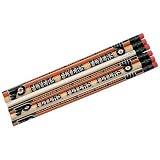 NHL Philadelphia Flyers 6-Pack Team Logo Pencil Set
