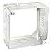 2-1/8 Inch Deep 4 Inch Square Drawn Extension Ring-5 per case