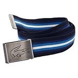 <strong>ラコステ</strong>（LACOSTE） ベルト（ボーダーガチャベルト） メンズ