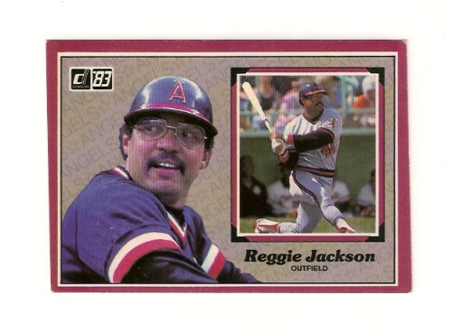 Reggie Jackson 1983 Donruss Baseball Action All-Stars (Oakland A's) (New York Yankees) (Los Angeles Angels))