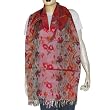 Silk Scarf Printed Women Collection 20 x 72 inches (srft359)