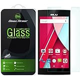 Blu Life One XL Glass Screen Protector, Dmax Armor&reg; [Tempered Glass] Ballistics Glass, 0.3mm 9H Hardness, Anti-Scratch, Anti-Fingerprint, Bubble Free, Ultra-clear - Retail Packaging