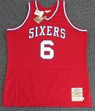 Julius Erving 1982-83 Mitchell & Ness Autographed 76ers Jersey 83 Champs PSA/DNA